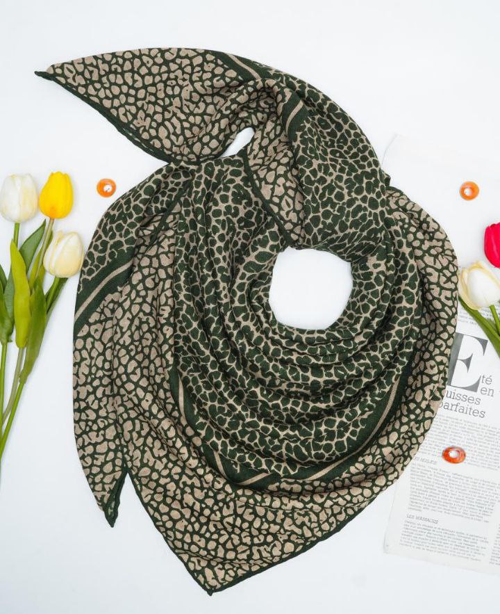 روسری چاپ خیس بسته7رنگی کد rp19 (عمده)
