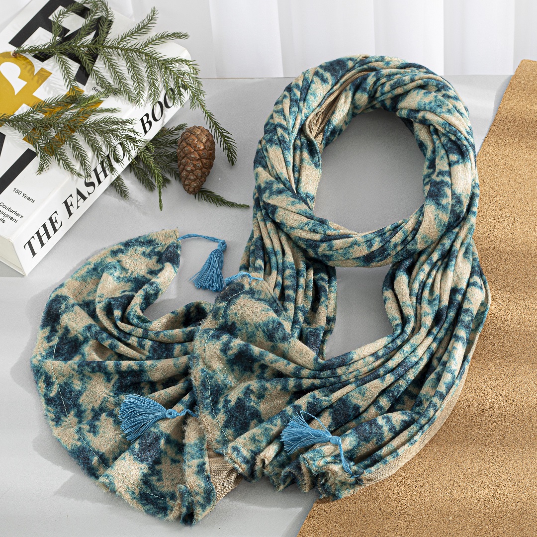 شال مخمل طرحدار بسته6طرحی کد sc57 (عمده)
