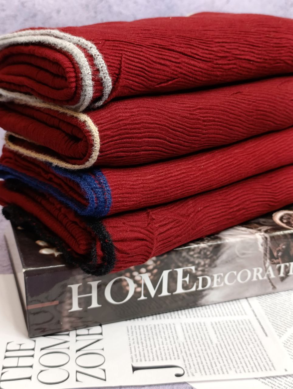 شال پلیسه ژوور بسته4رنگی کد ps26 (عمده)
