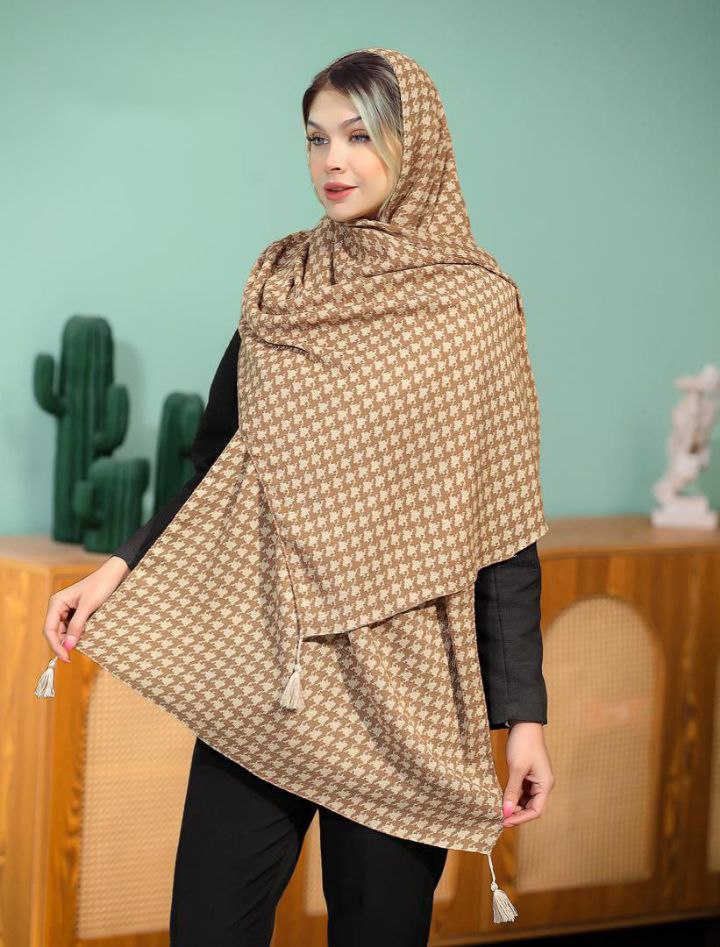 شال کریشه طرحدار بسته6رنگی کد sc58 (عمده)
