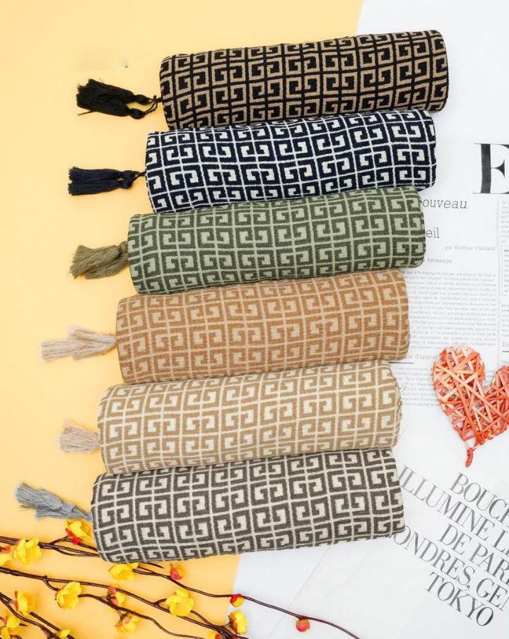 شال کریشه طرحدار بسته6رنگی کد sc58 (عمده)
