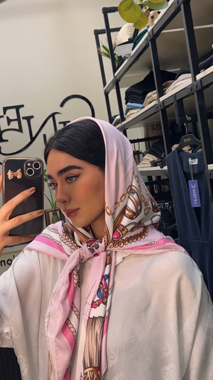 روسری ابریشم توییل بسته3رنگی کد rp24 (عمده)
