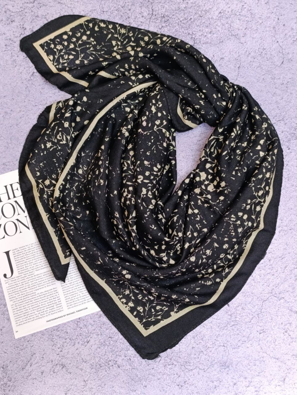 روسری حریرچاپ خیس بسته10طرحی کد rp25 (عمده)
