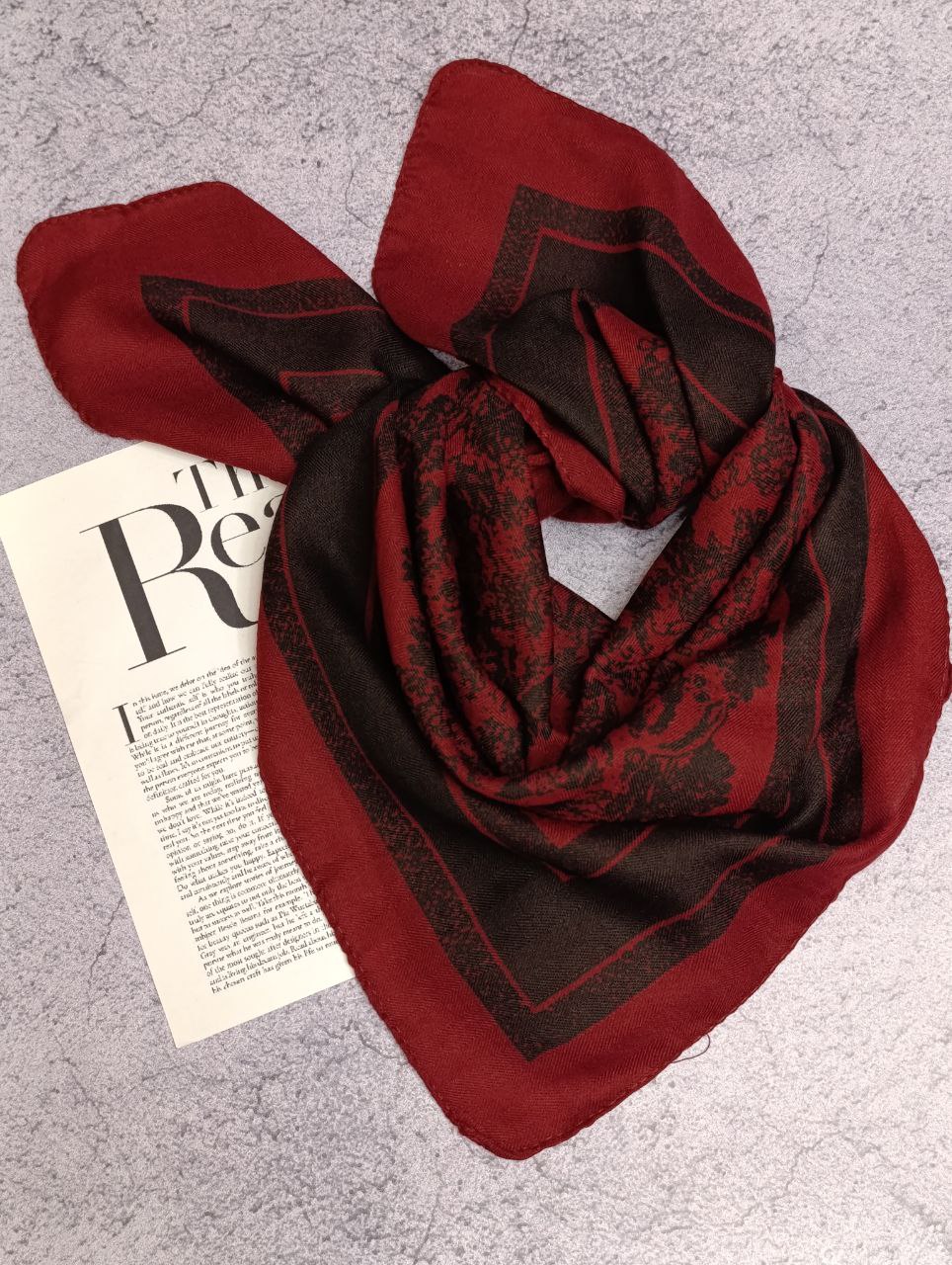 مینی اسکارف دورو طرحدار بسته10طرحی کد mp6 (عمده)
