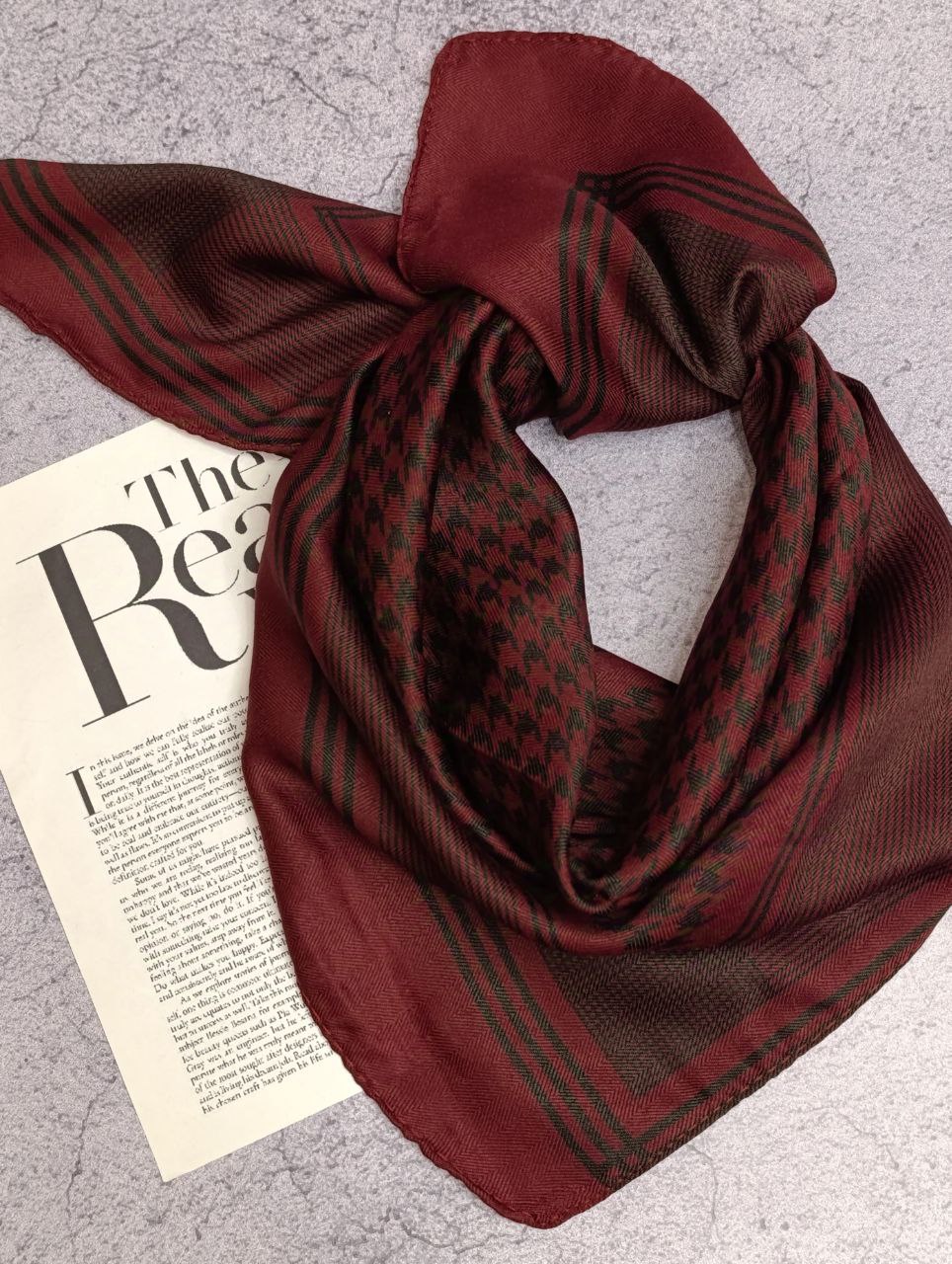 مینی اسکارف دورو طرحدار بسته10طرحی کد mp6 (عمده)
