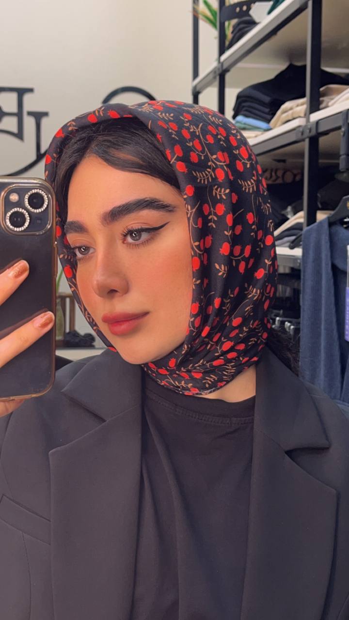 مینی اسکارف یلدایی بسته10طرحی کد mp8 (عمده)
