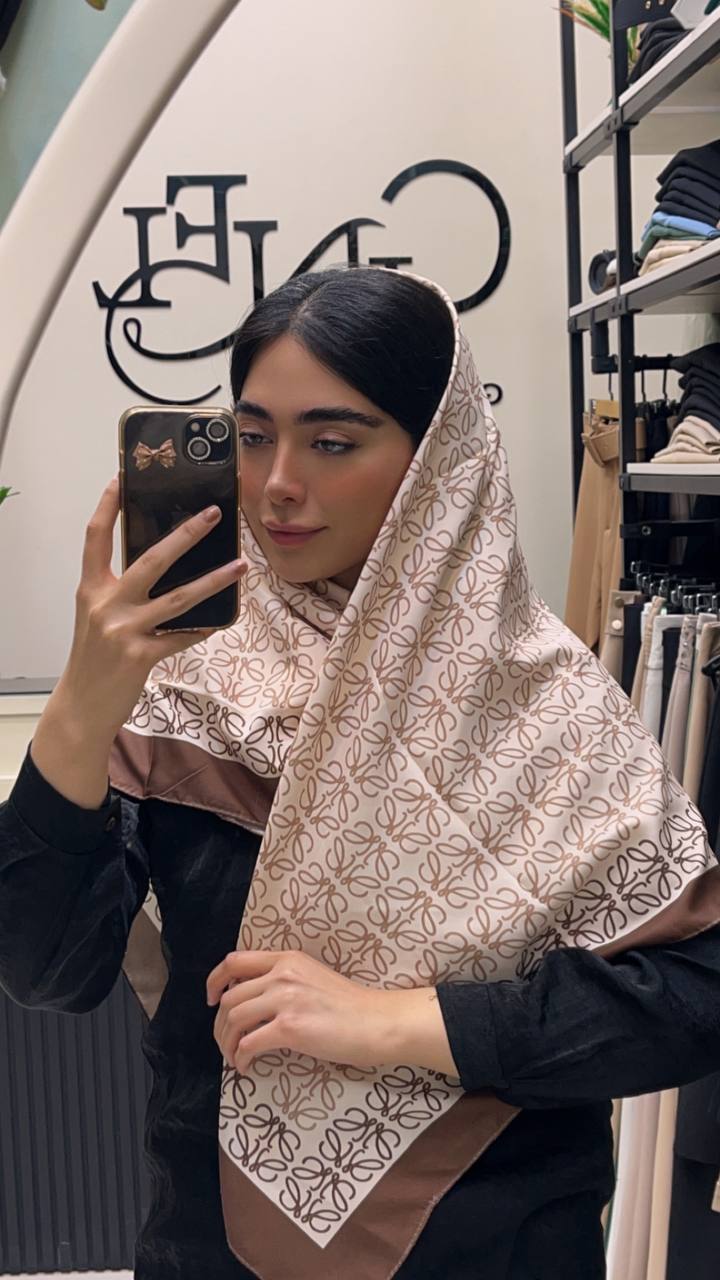 روسری ابریشم توییل بسته4رنگی کد rp33 (عمده)
