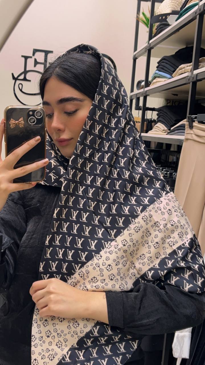 روسری ابریشم توییل بسته3رنگی کد rp34 (عمده)
