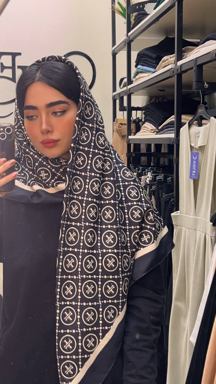 روسری ابریشم توییل بسته2رنگی کد rp35 (عمده)
