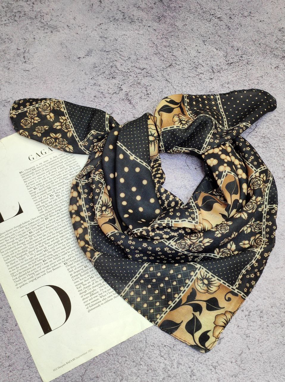 مینی اسکارف طرحبندی بسته8طرحی کد mt1 (عمده)
