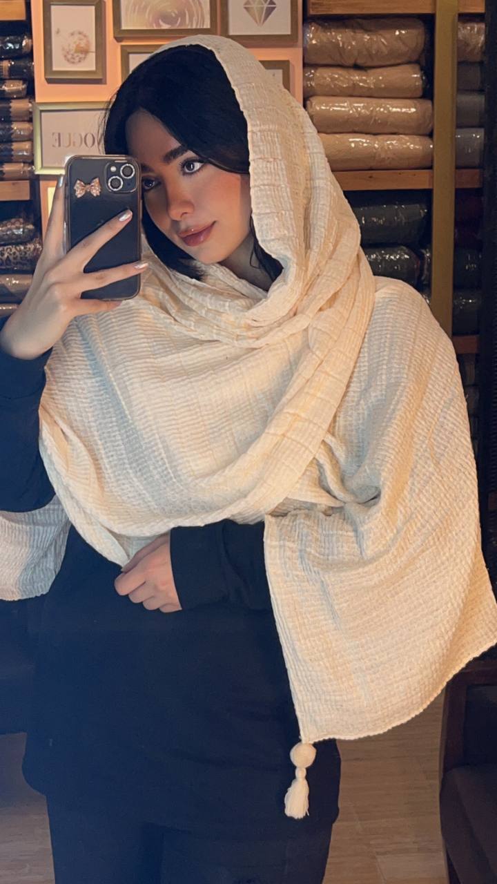 شال پلیسه پاییزه وارداتی2رنگی سری انتخابی کد ps30 (عمده)
