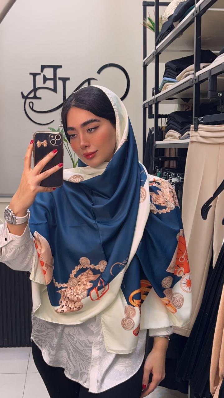 شال ابریشم توییل بسته3رنگی کد sc65 (عمده)
