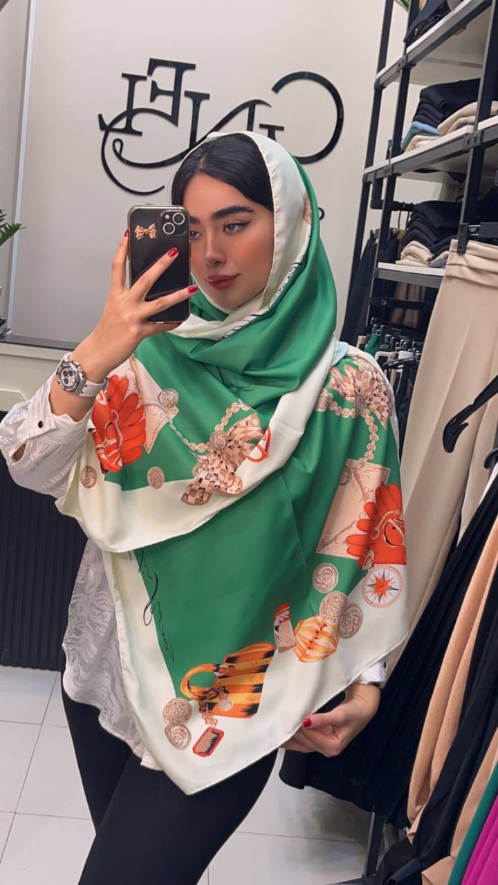 شال ابریشم توییل بسته3رنگی کد sc65 (عمده)
