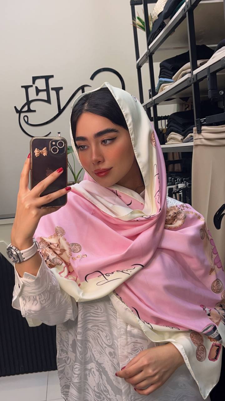 شال ابریشم توییل بسته3رنگی کد sc65 (عمده)
