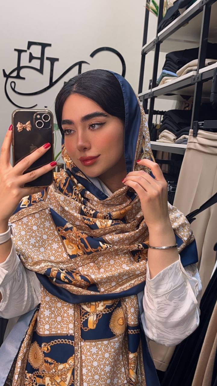 شال ابریشم توییل بسته3رنگی کد sc66 (عمده)
