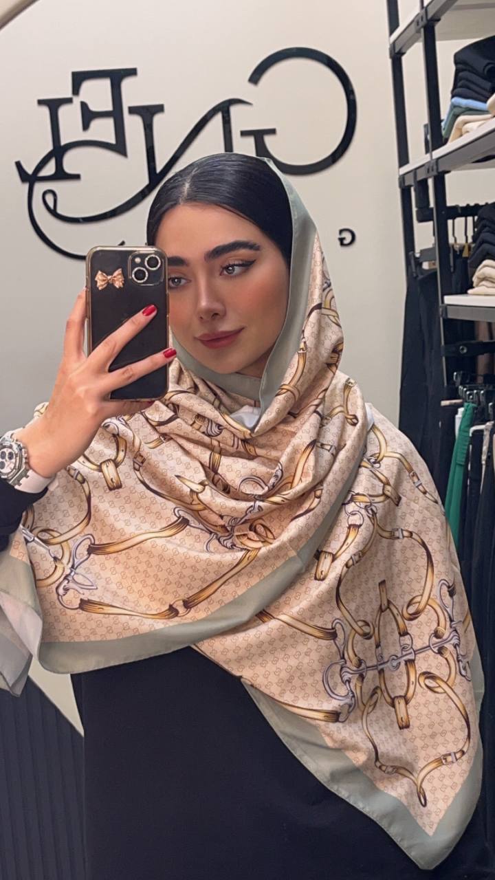 شال ابریشم توییل سری انتخابی کد sc72 (عمده)
