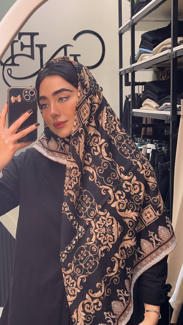 روسری حریر دستدوز بسته8طرحی کد r49 (عمده)
