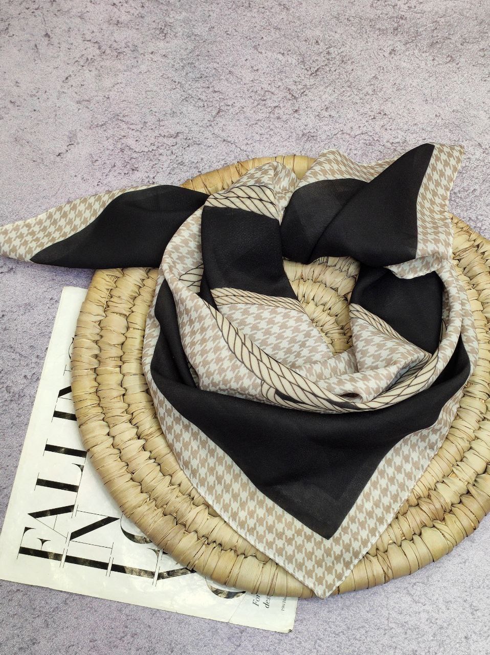 مینی اسکارف طرحبندی بسته10طرحی کد mt3 (عمده)
