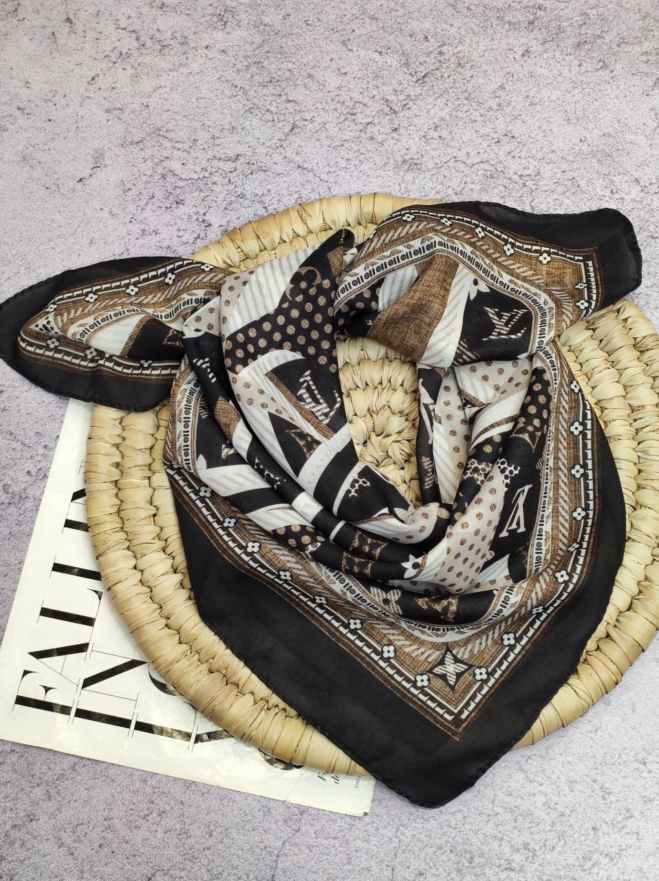 مینی اسکارف طرحبندی بسته10طرحی کد mt3 (عمده)
