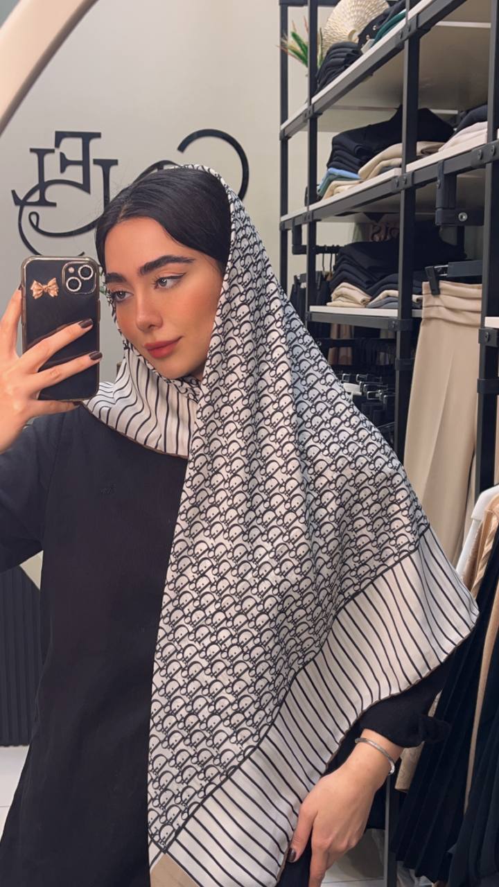 روسری حریر دستدوز بسته8طرحی کد r50 (عمده)
