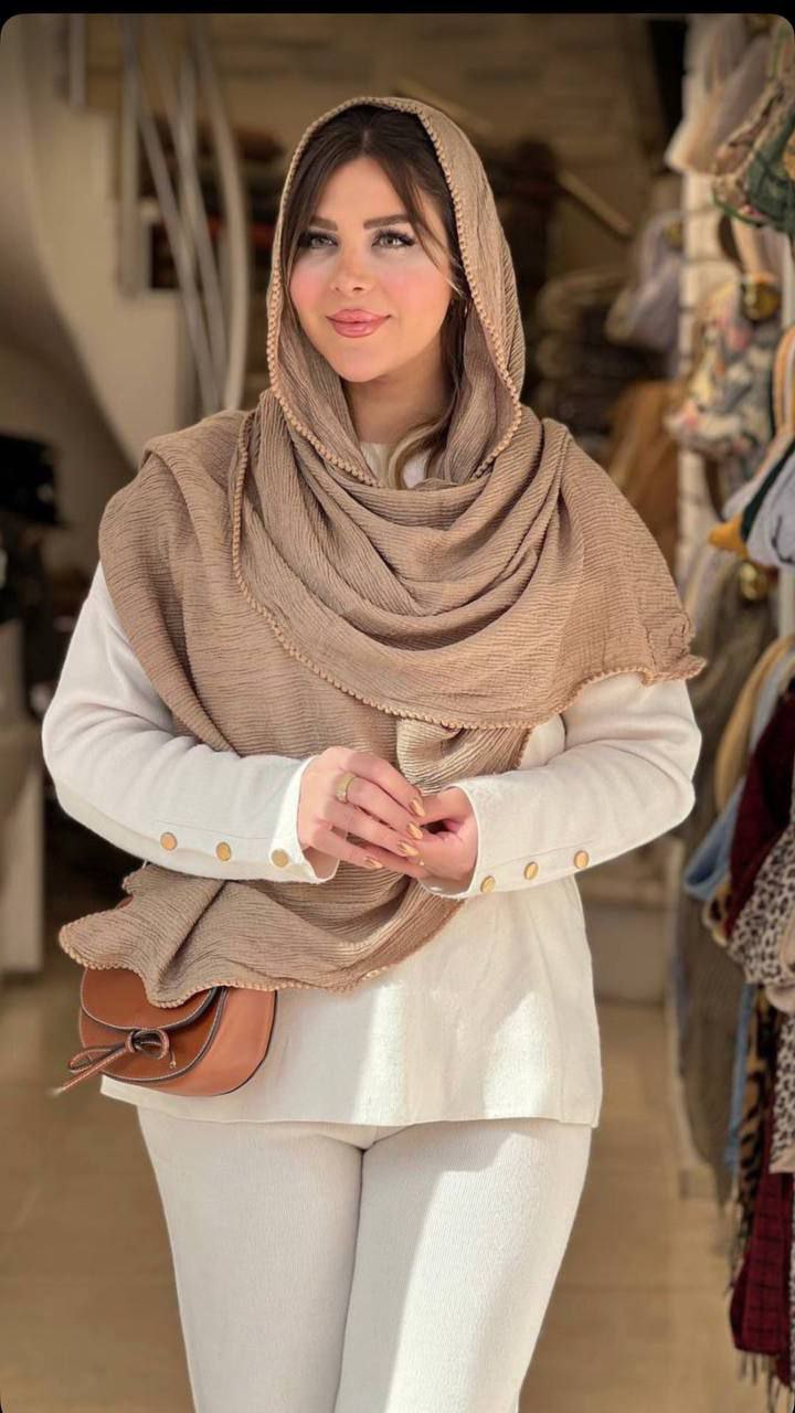 شال پلیسه پاییزه دورعدسی بسته13رنگی کد ps32 (عمده)
