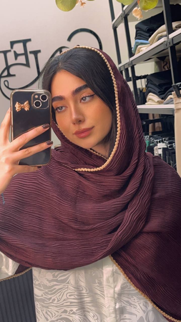 شال پلیسه پاییزه دورعدسی بسته13رنگی کد ps32 (عمده)
