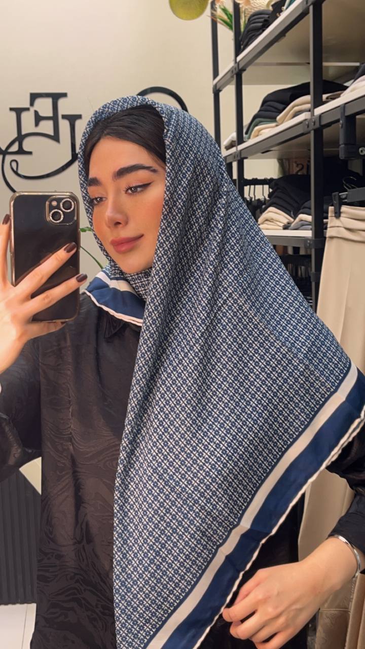 روسری حریر دستدوز بسته6رنگی کد r51 (عمده)
