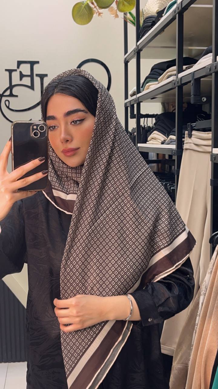 روسری حریر دستدوز بسته6رنگی کد r51 (عمده)
