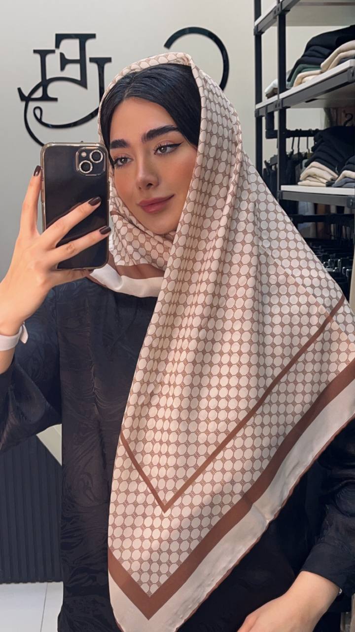 روسری حریر دستدوز بسته6رنگی کد r52 (عمده)
