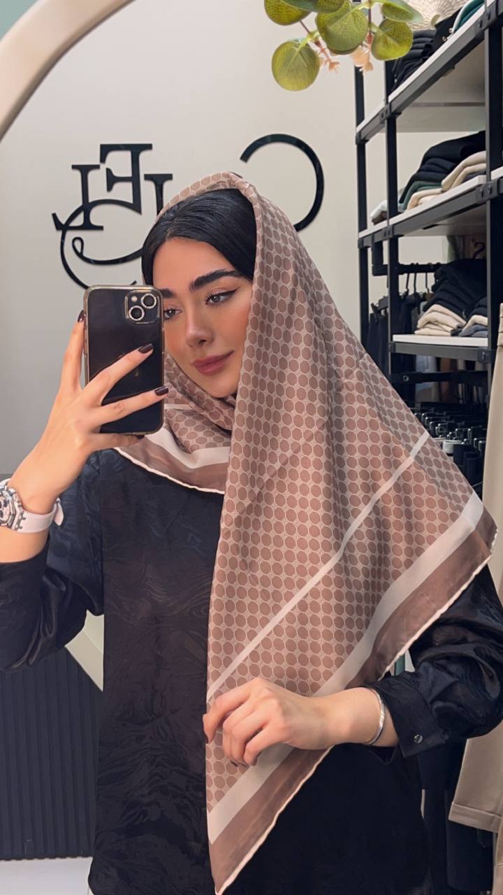 روسری حریر دستدوز بسته6رنگی کد r52 (عمده)
