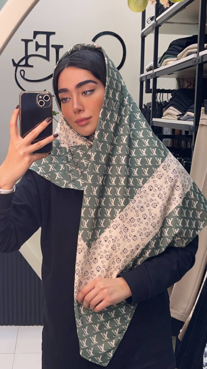 روسری ابریشم توییل بسته5رنگی کد rp53 (عمده)
