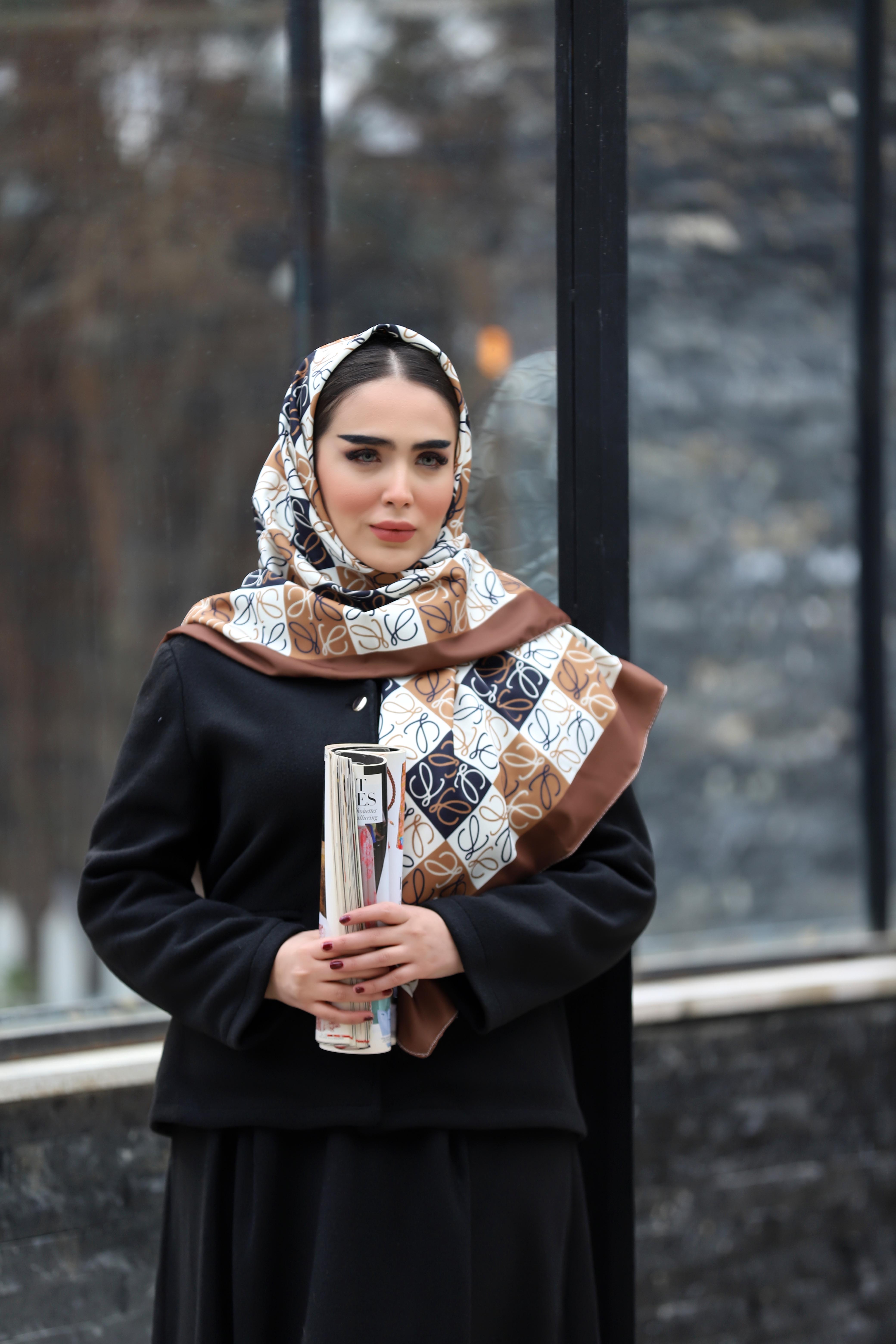 روسری ابریشم توییل بسته4رنگی کد rp54 (عمده)
