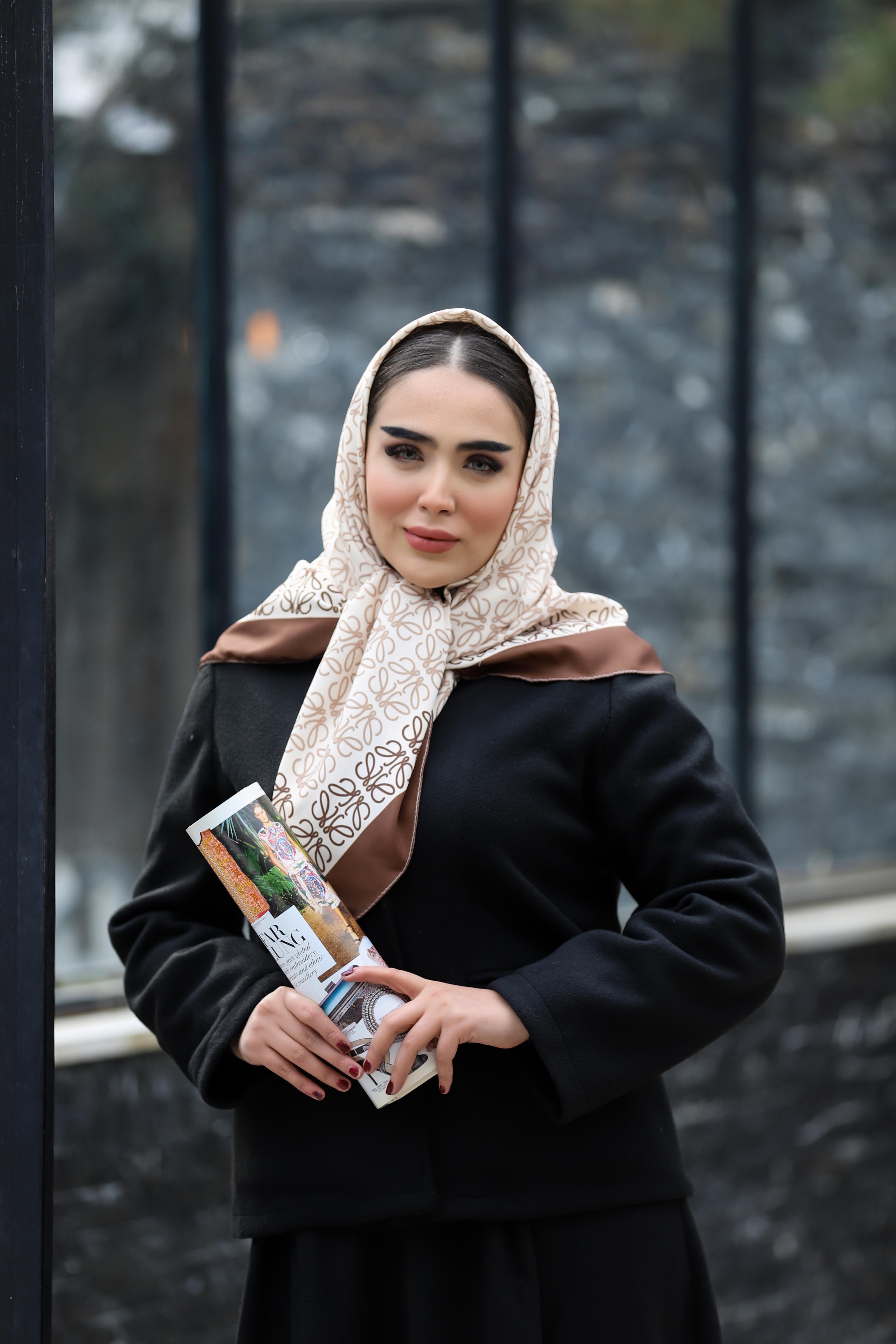 روسری ابریشم توییل بسته4رنگی کد rp54 (عمده)
