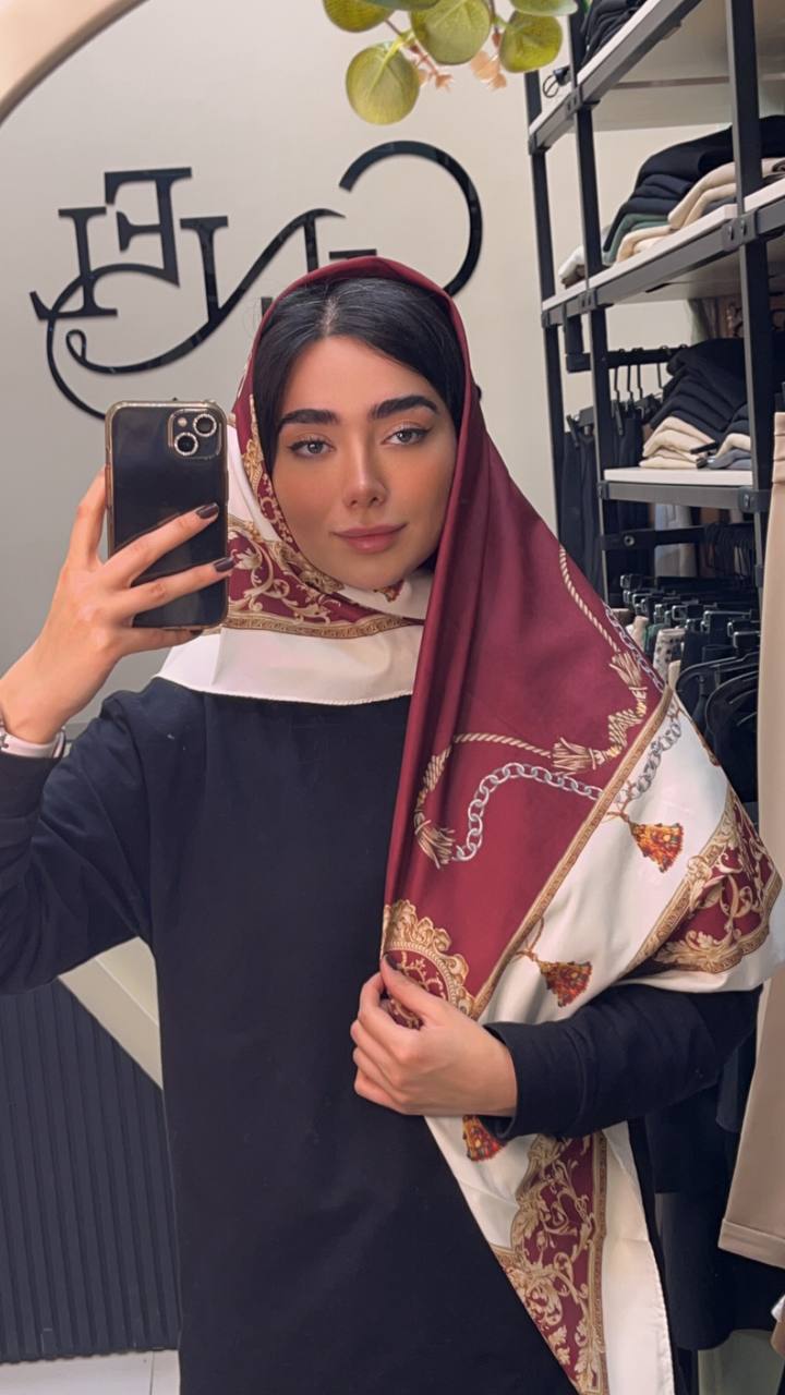 روسری ابریشم توییل بسته6رنگی کد rp56 (عمده)
