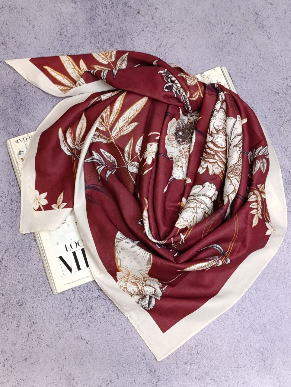 روسری ابریشم توییل بسته6رنگی کد rp58 (عمده)
