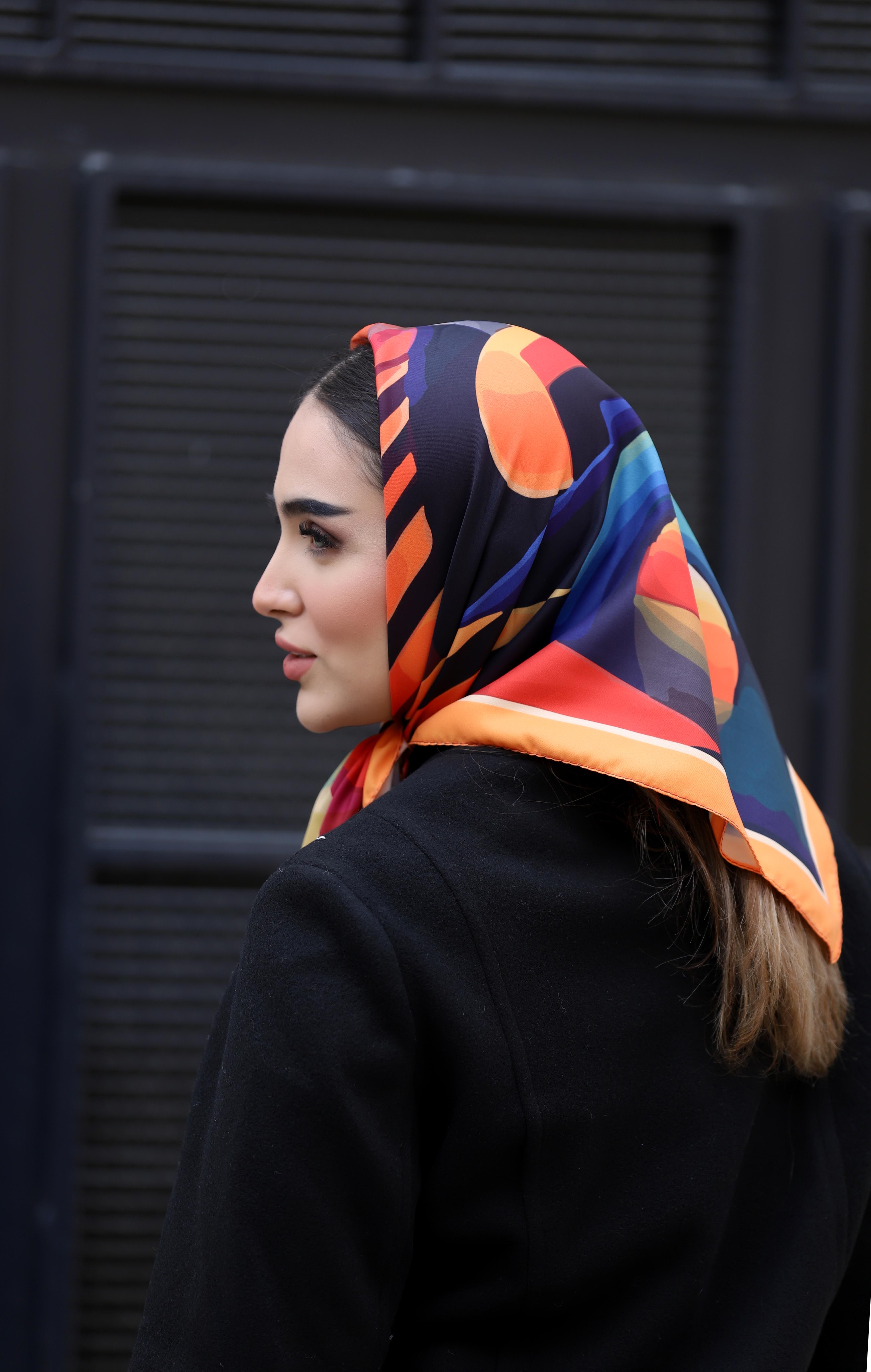 مینی اسکارف ابریشم توییل بسته10طرحی کد mp10 (عمده)
