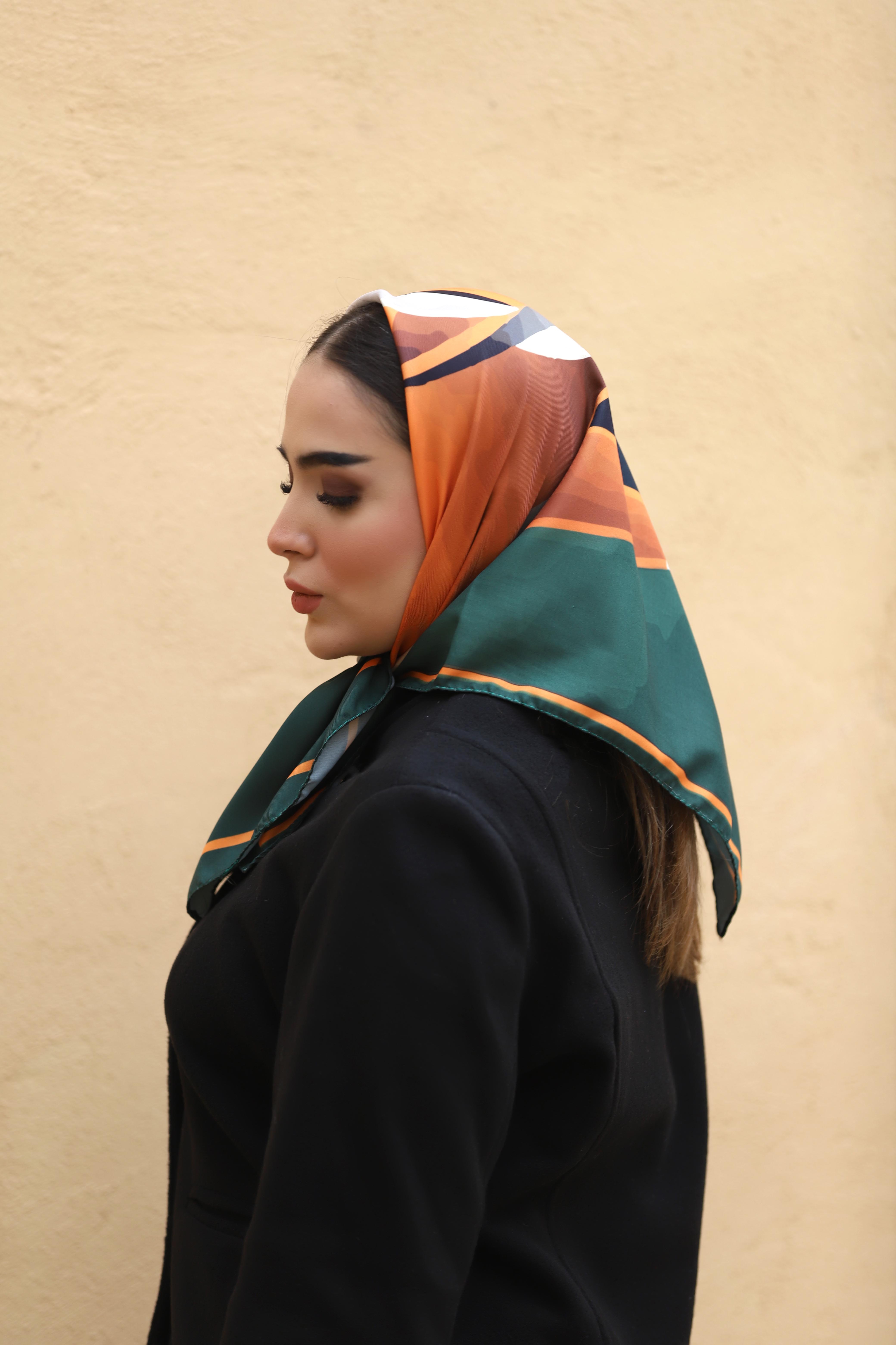 مینی اسکارف ابریشم توییل بسته10طرحی کد mp10 (عمده)
