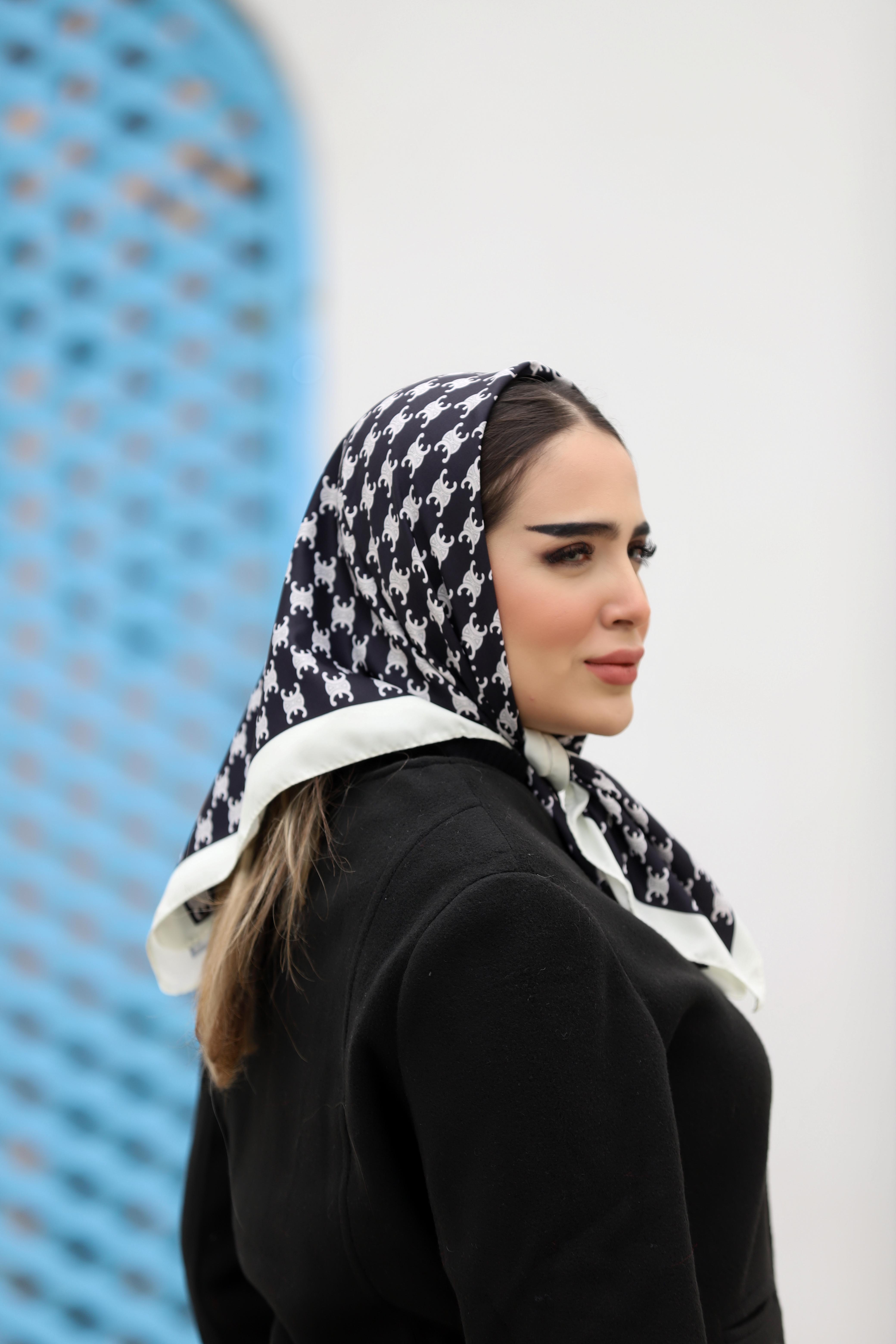 مینی اسکارف ابریشم توییل بسته10طرحی mp11 (عمده)
