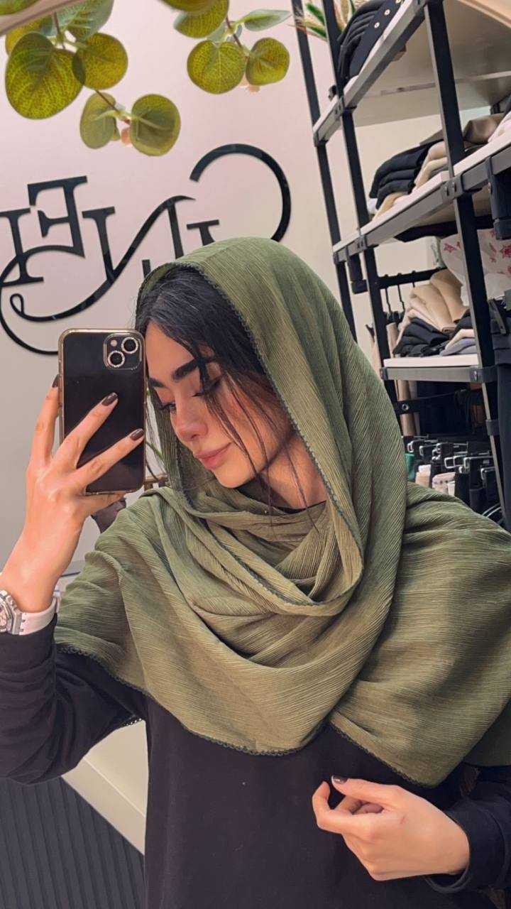 شال پلیسه دندون موشی بسته12رنگی کد ps34 (عمده)
