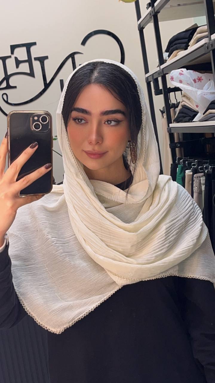 شال پلیسه دندون موشی بسته12رنگی کد ps34 (عمده)
