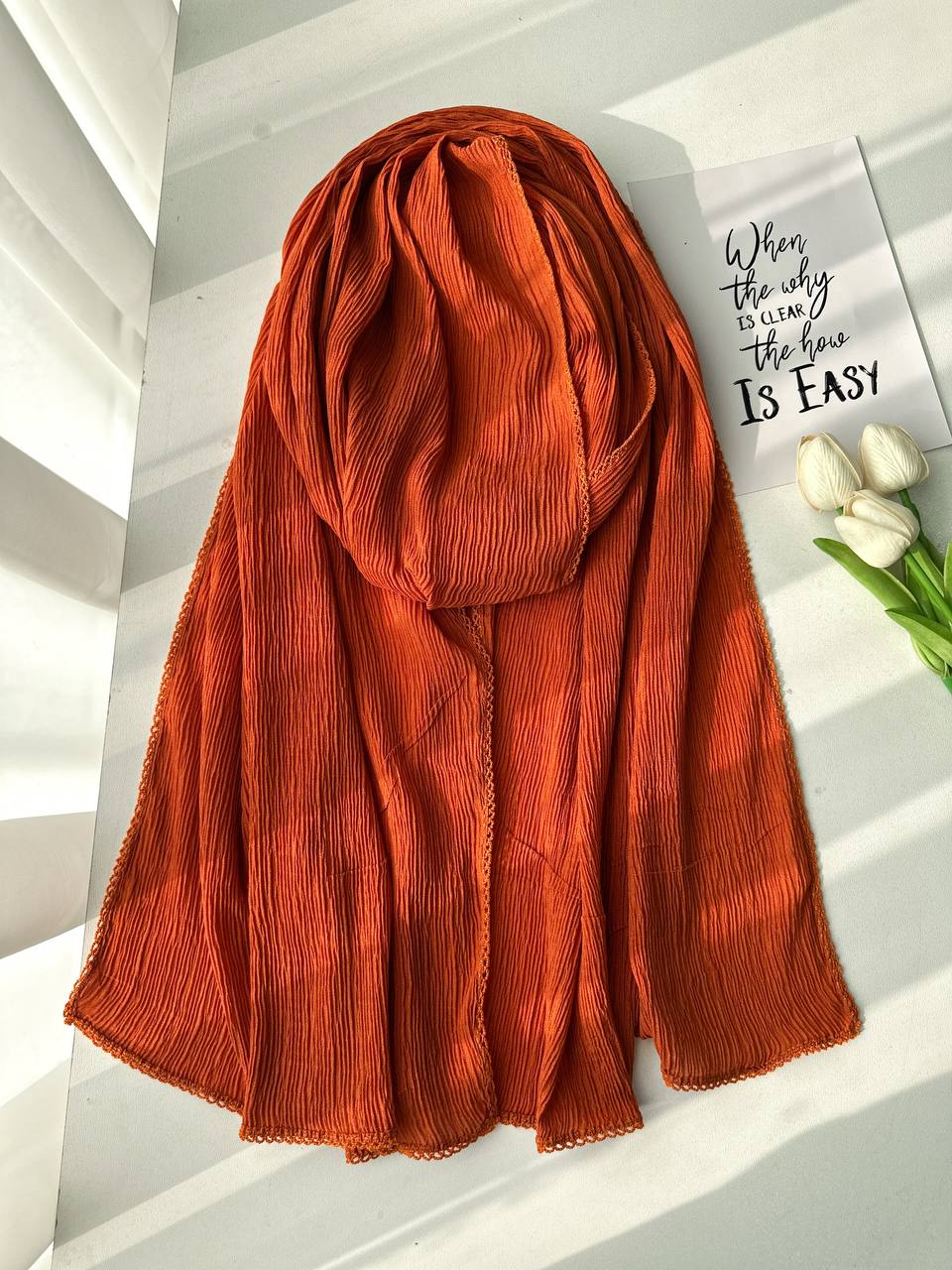 شال پلیسه دندون موشی بسته12رنگی کد ps34 (عمده)
