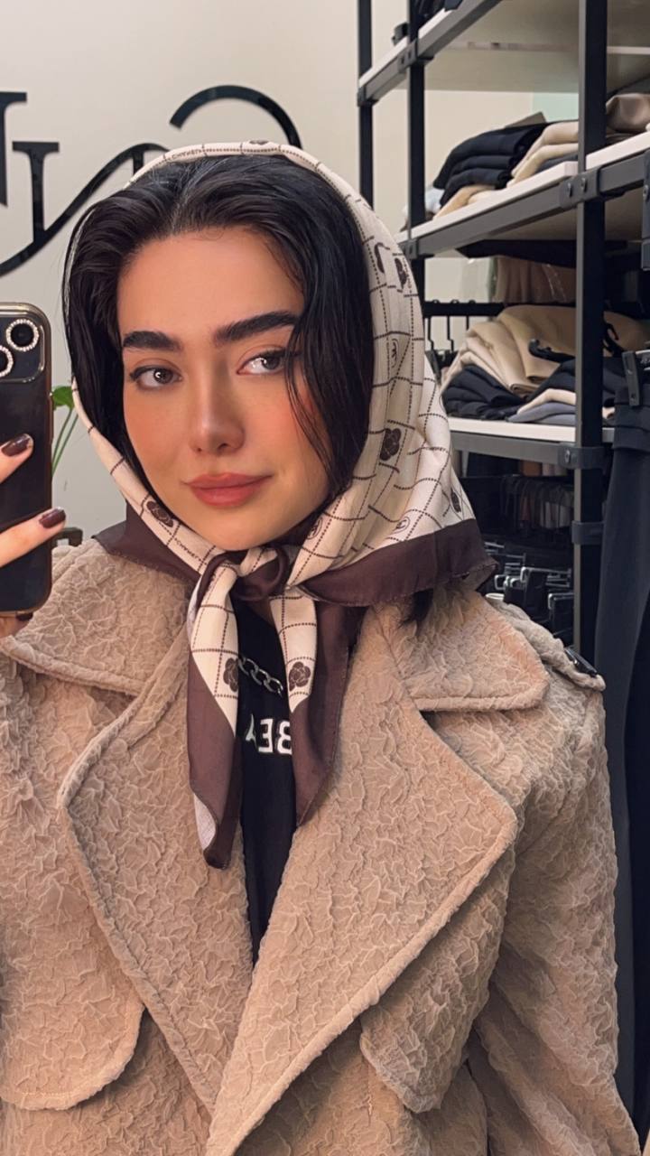 مینی اسکارف موکا
