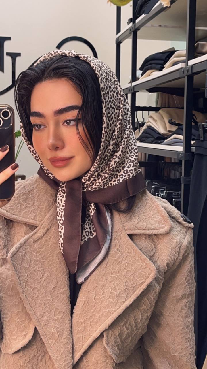 مینی اسکارف موکا
