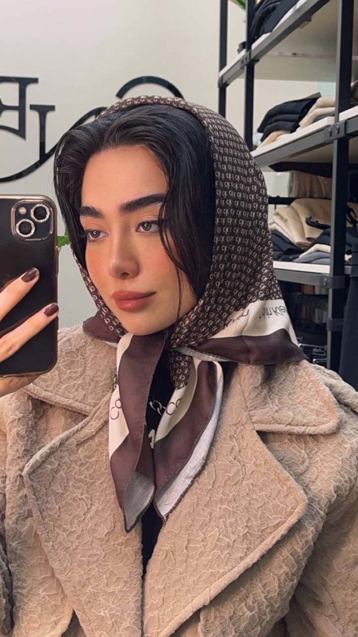 مینی اسکارف موکا
