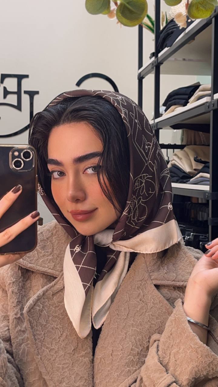 مینی اسکارف موکا
