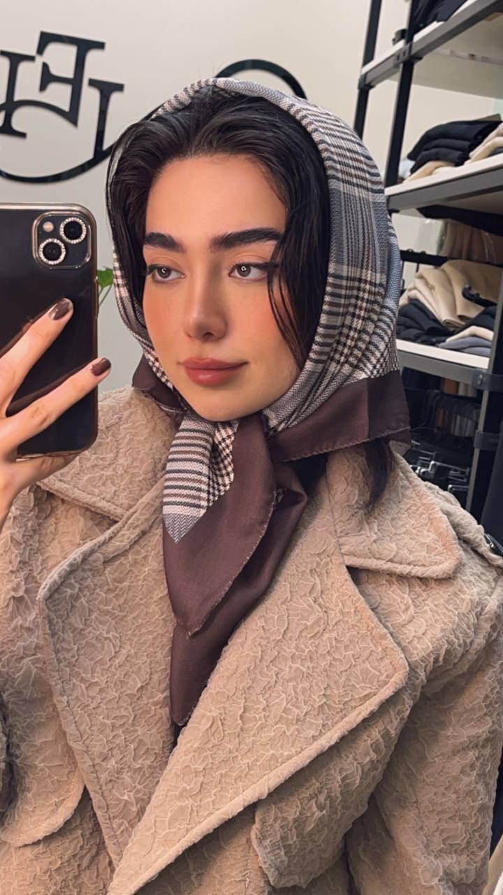 مینی اسکارف موکا
