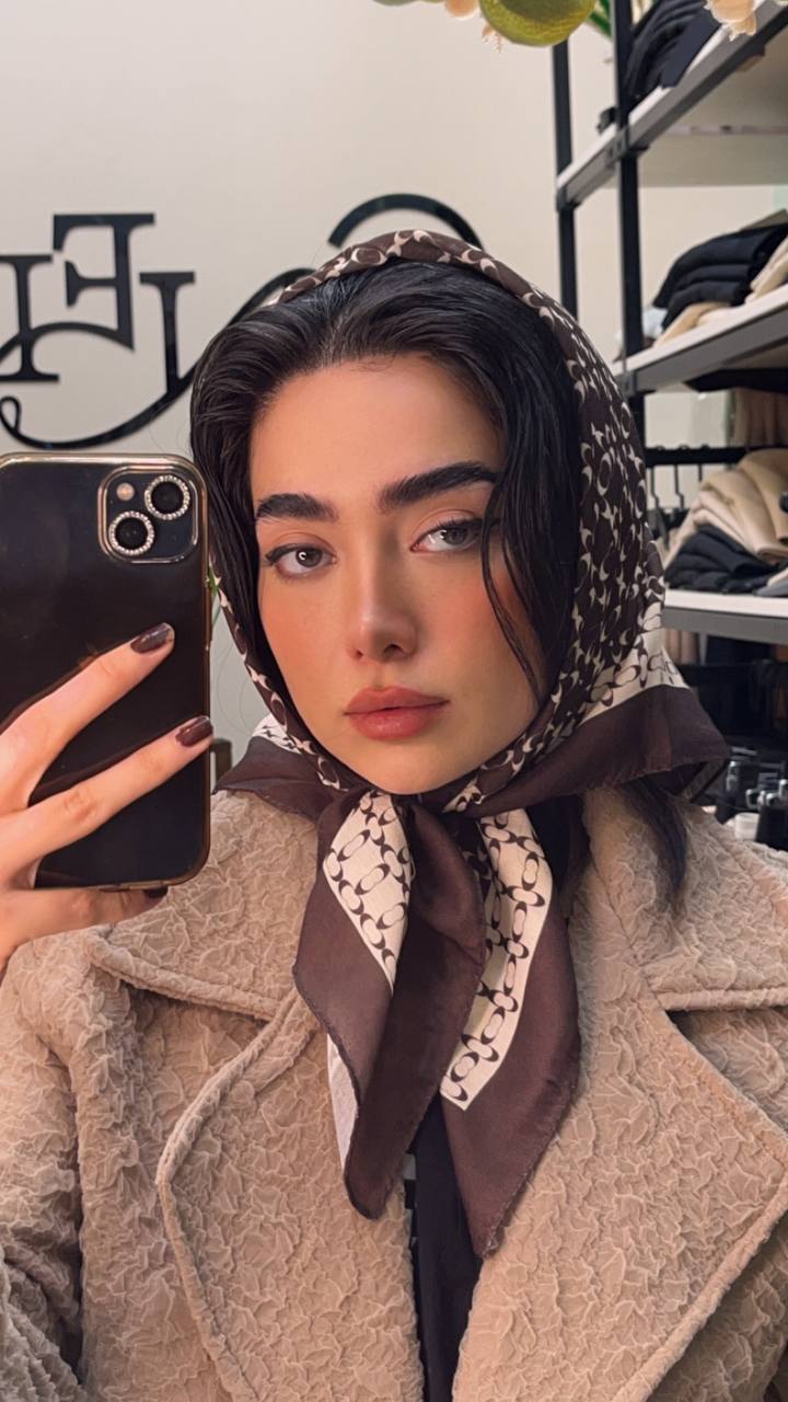 مینی اسکارف موکا
