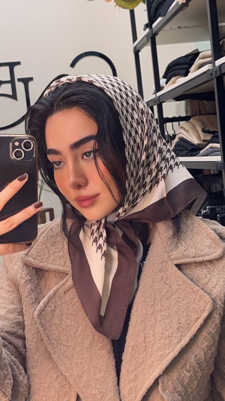 مینی اسکارف موکا
