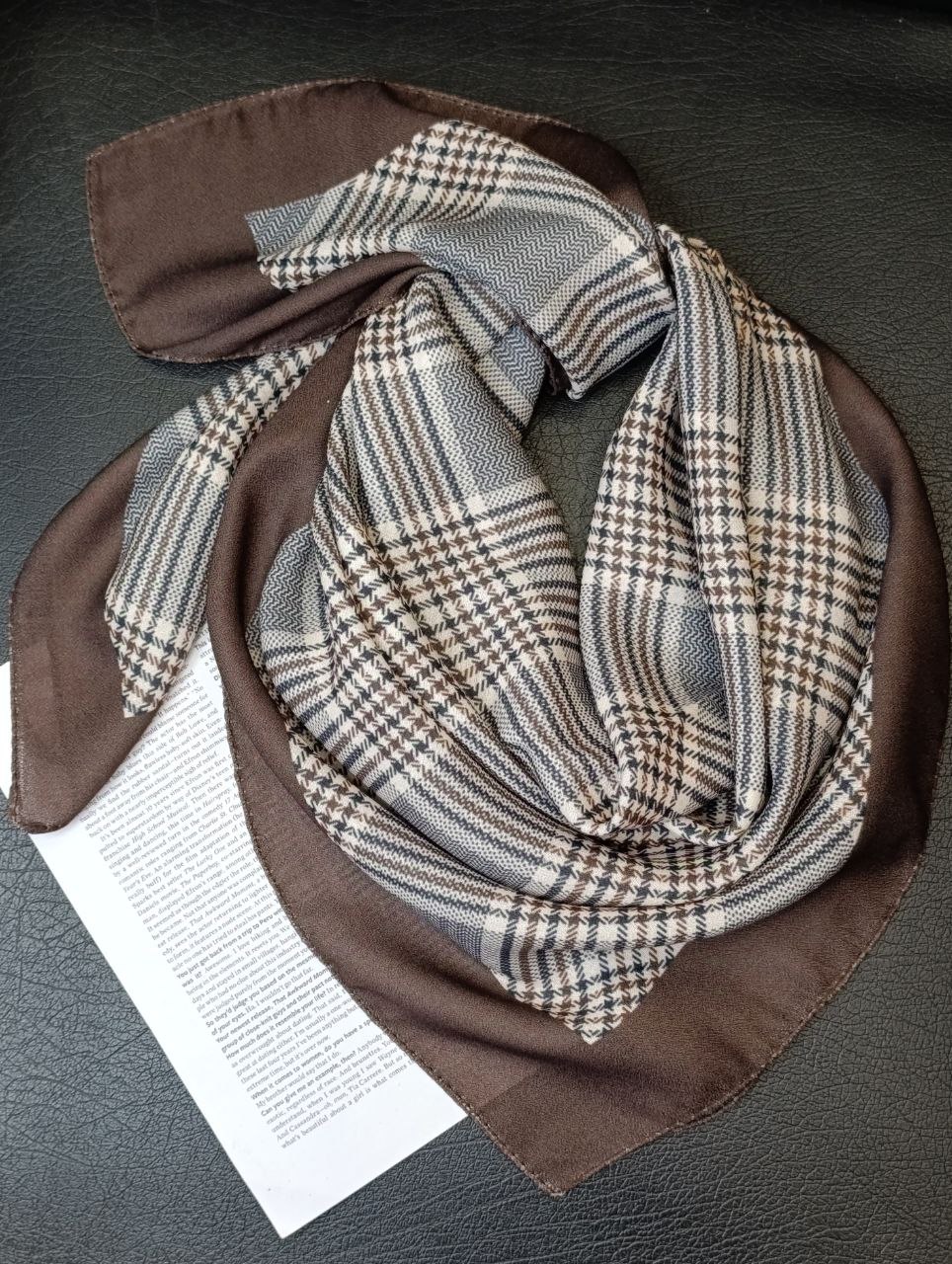 مینی اسکارف موکا
