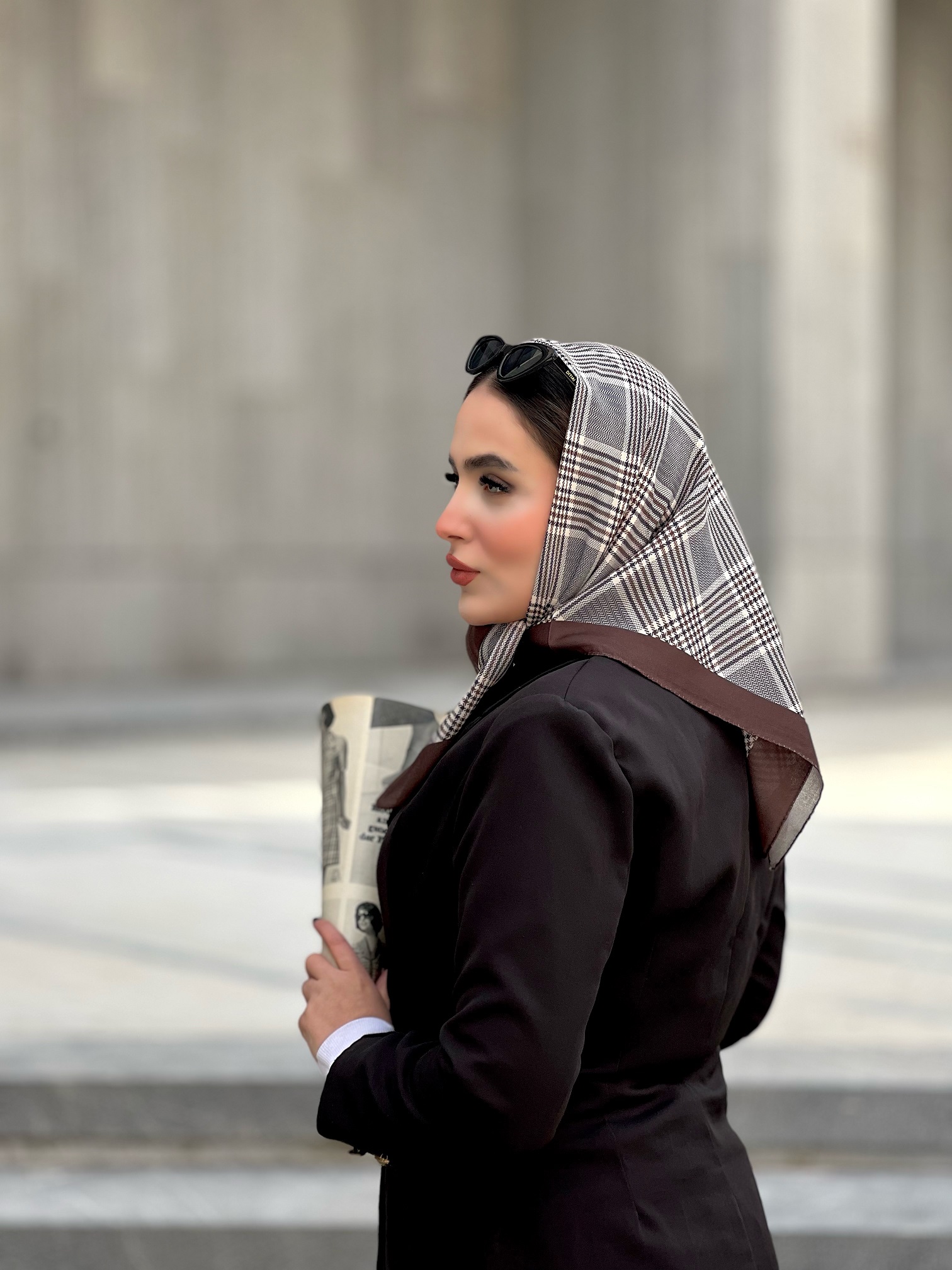 مینی اسکارف بسته10طرحی کد mp14 (عمده)
